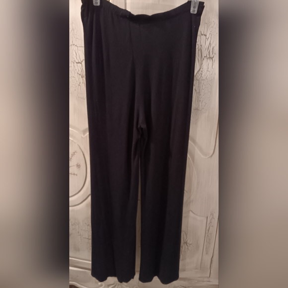 Wide Leg Black Pants - Picture 3 of 3